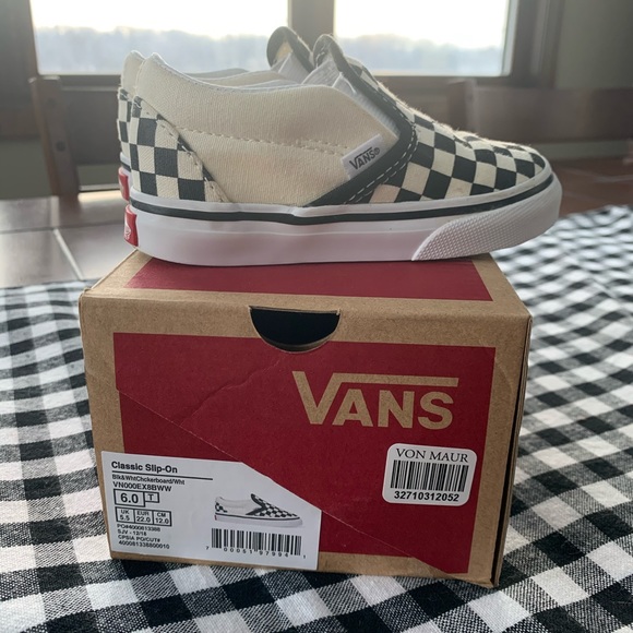 Vans Other - Kids Vans checkerboard slip-ons